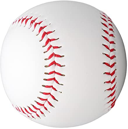 Tyenaza Baseball, Standard 9-Zoll-Handgemachte Baseball Gummi-weiche Baseball 7,2 cm Softball-Trainings Ball für Jugend/Kinder Baseball
