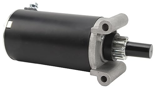 XTevu Démarreur de Tracteur de pelouse Forte Puissance de démarrage Moteur de démarrage Efficace 098 01S Démarreur de Remplacement pour démarreur de Tondeuse à Gazon Toro GT2100