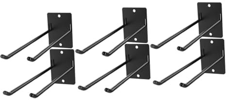 INOOMP 6pezzi Organizzatore per Utensili Stoccaggio per Scope Garage e Installazione e