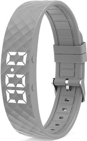 findtime Non Bluetooth Fitness Tracker Pedometer Watch Step Counter Calories Activity Tracker Sleep Monitor Alarm Clock IP67 Waterproof Fitness Watch for Adult Kids Seniors