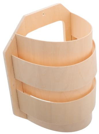 TOPBATHY Pantalla De Lámpara De Madera Clara Para Sauna, Ligera y Delgada, Cubierta Protectora Resistente Humedad, Decoración Para Habitación De Vapor, Accesorio Práctico Para Sauna