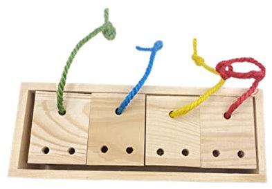 SEWOART Holzspielzeug Für Papageien Vogeltrainingsspielzeug Kauspielzeug Für Ziervögel Futterbox Aus Sicherem Material