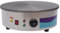 KANBCNG 3000 W, macchina per crepe elettrica, temperatura di lavoro 50-300 ℃, superficie di cottura non assemblata con diametro di 45 cm con spatola