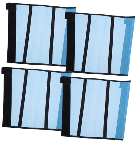 ibasenice 4pièces Guêtres Anti-mouches Respirantes Pour Chevaux Lot De Protection Des Jambes Pratiques Pour Haras Et Compétitions Soins Des Sabots