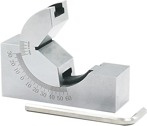 BYINGS Milling Machine Precision Parts Adjustable Pad 0/30/60 Angle Gauge Debugge V Block Angler Top Tool AP25 AP30 AP46 for Measuring