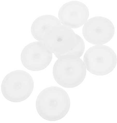 YARNOW 10pcs Reusable Lint Roller Covers Plastic Replacement Accessories for Clothes and Pet Hair Removal Lint Roller Parts Compatible with Brands for Carpets and Car Seats