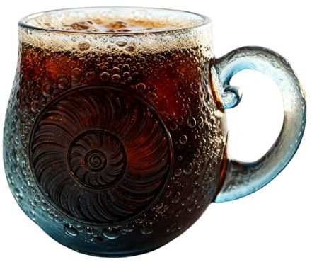 Tazza da tè in vetro soffiato a mano, per studio, sala da pranzo, ufficio, cucina, ristorante, hotel, insegnanti, studenti, artisti, collezionisti, compleanni, vacanze, riunioni