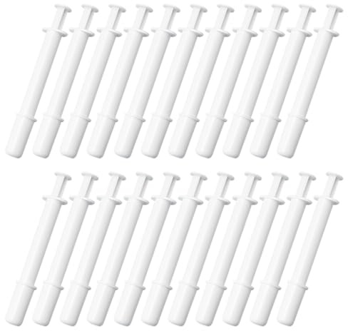 UIEXAY 20 Applicateurs Vaginal Individuels Compatibles Avec La Plupart Des Ovules Et Lubrifiants Pour Soins Intimes
