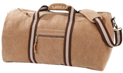 Quadra Wüste Segeltuch Sporttasche Khaki