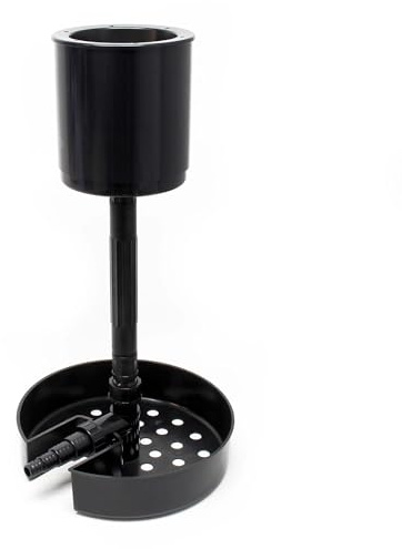 WilTec Jebao SK-50 Standing Koi Fish Pond Skimmer Surface Leaves Collector up to 60m²