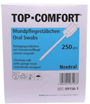 Mundpflegestäbchen neutral 250 Stück