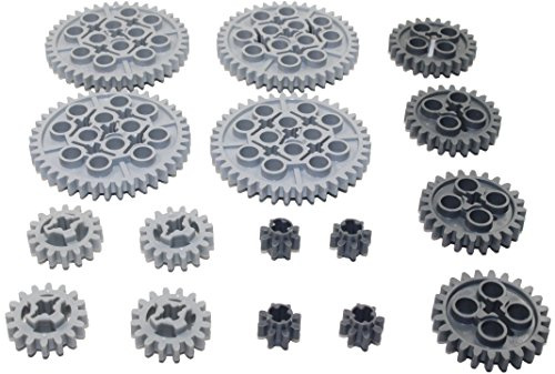 Lego® Technic Zahnräder Set - 16 Stück - Perfekt für mechanische Bauprojekte und kreative Konstruktionen