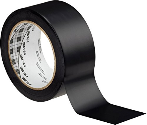 3M PVC-tejp 764i, 50 mm x 33 m, svart (24-pack)
