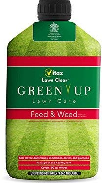 2 X Green Up Liquid Lawn Feed and Weed 500ml