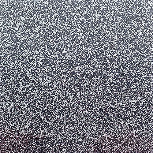 Acrylplatte, Dunkelgrau, Glitzer, gegossen, 3 mm dick (150 x 125 mm)
