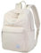 VASCHY Cord Rucksack, Vintage Casual Unisex Nette Schulrucksack Fuzzy Fluffy Plüsch Fleece Reise Rucksack Daypack für Schule Teens Herren Dame Beige
