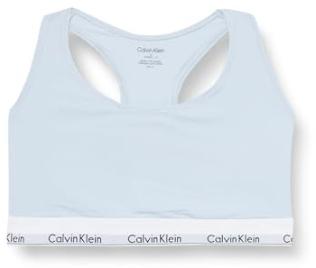 Calvin Klein Dam-bh Bralette Unlined Sport, Blå (Plein Air), XL