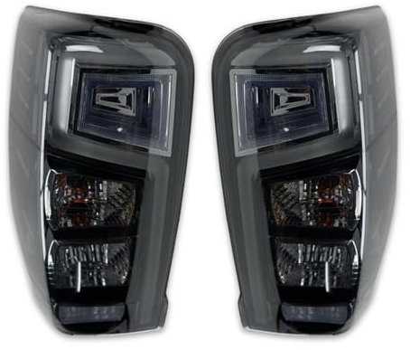 LXBSXY Maßgeschneidert PKW-Anhänger Rücklicht Für Mitsubishi L200 Triton 2019-2020,Kennzeichenbeleuchtung, Bremslicht Nebelschlussleuchte, Rückstrahler, Positionslicht Zubehör