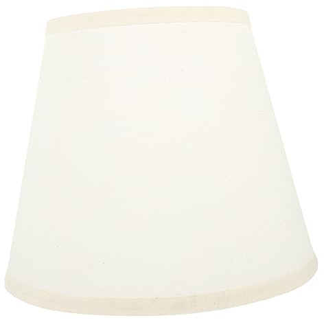 MILISTEN Leinen Lampenschirm Trommel Lampenschirm Für Nachttischlampe Im Landhausstil Ideal Tischlampenschirm Für Schlafzimmer Passend Für Verschiedene Tischleuchten Und Stehlampen