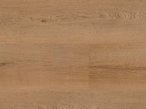 STRONG SPC Klick Vinylboden/Designboden (2,245 m² je Packung) Trittschalldämmung mit natürlichen Farbtönen, Premium Oberfläche, Wasserfest, für Fußbodenheizung und Feuchträume geeignet, Glacier Oak