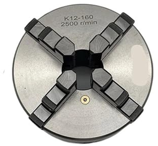 GPWDIEJB Four-jaw self-centering chucks for metal machines 160 mm K12-160 Manual rolling chucks for bench-top machines