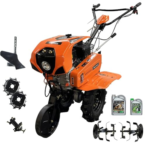 Motocoltivatore termico professionale 212 CC - 7 CV ZEUS FORCE con kit Labour e Faro