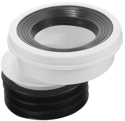 POPETPOP Sistema de Drenaje para Inodoro con Conector de Accesorios de Tubo de Desagüe de Instalación Rápida y Compatible con WC Estándar Fugas Garantizadas