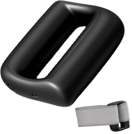 Massage Dos – Coussin Orthopédique, Mousse Mémoire Ergonomique, Appui Lombaire Avec Housse Respirante Et Bandes Réglables | Accessoire Pour Chaise Bureau, Siège Auto, Voyage, Soulagement Douleurs