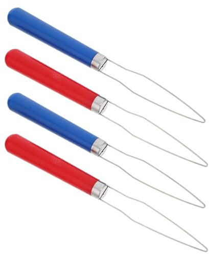 HAPINARY Strumento di Assistenza per Bottoni 4 Pezzi Ganci per Abbottonare per Anziani Dispositivo di Aiuto per Vestirsi Leggero e Portatile per Uso Quotidiano e Viaggio