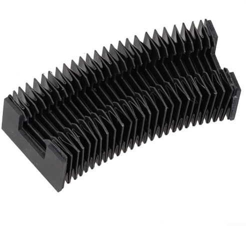 Copertura a soffietto adattabile per guida lineare HGR20, larghezza 20 mm, attrezzatura CNC con elasticità costante e riduzione del rumore (lunghezza allungata 400 mm)