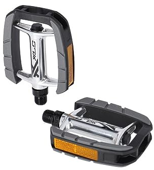 XLC Pedale City Comfort, Silber/Schwarz, 2501841100