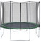 CZON SPORTS Gartentrampolin Ø360 cm mit Sicherheitsnetz, grün|trampolin|trampolin outdoor