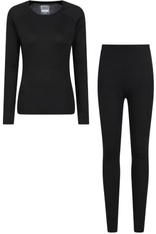Mountain Warehouse Talus Women Thermal Top & Pants Set Black (Set) 18