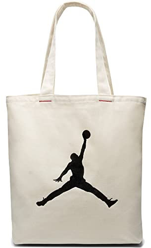 Jordan Boy's Tote Bag (Big Kids), Natural Canvas, One Size