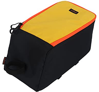 TOURBON Nylon Fahrrad Hinterradtasche Gepolsterter Kofferraum Cargo Storage Pack für Outdoor Reisen Picknick