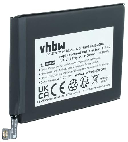 vhbw Akku kompatibel mit Xiaomi Mi 11 Lite 5G | Youth 5G, Lite, Lite 4G Handy Smartphone Telefon (4100 mAh, 3,87 V, Li-Polymer)
