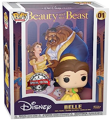 Funko Pop! VHS Cover: Beauty and The Beast & The Beast - Amazon-Exklusiv - Vinyl-Sammelfigur - Geschenkidee - Offizielle Handelswaren - Spielzeug Für Kinder und Erwachsene - Modellfigur Für Sammler