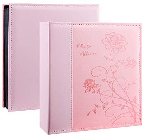 Miaikoe Album Fotografico 6x4 1000 Foto a Inserimento, Capacità Extra Large Copertina in Pelle Album Fotografici per Matrimonio e Famiglia Contiene 1000 Foto Orizzontali e Verticali 10x15cm Formato