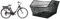 F.lli Schiano E-Moon 28 Zoll, City E-Bike mit 250W Motor, 7-Gang-Getriebe, in Schwarz & Fischer Gepäckträgerkorb School, Fahrradkorb, engmaschig, diebstahlsicher, Tragkraft 25 kg, schwarz