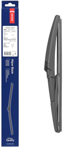 DENSO Balai d'essuie-glace arrière (DRD-001) 250mm, silencieux, durable avec un design avancé et des matériaux de haute qualité, large compatibilité - essuie-glace OEM avec 2 ans de garantie