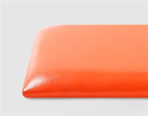 Quadratisches Stuhlkissen, PU-Leder, Wasserdichte Stuhlauflage, Langlebiges Sitzkissen, Rutschfeste Stuhlpolster For Hohe Hocker, Restaurantstühle, Sitze Im Freien ( Color : Color16 , Size : 40*40cm/1
