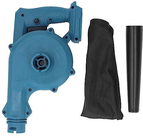 Soplador de Hojas 200W Mini Soplador de Hojas de Mano Inalámbrico Mini Aspirador de Hojas Multifuncional con Batería para Soplar Polvo de Nieve Pelo de Mascotas