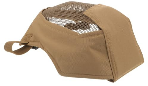 Toddmomy Vollmaske Aus Stahlgewebe Für Outdoor-aktivitäten Atmungsaktive Maske Mit Mesh-lüftung Für Fencing Und Outdoor-Spiele Langlebig Und Komfortabel Mud-Farbe