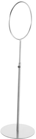 Warmhm Schal-Organizer Aus Edelstahl Höhenverstellbar Schalständer Krawattenhalter Aufbewahrungsständer Für Schals Und Accessoires Ohne Grat Für Zuhause Und Kleiderladen