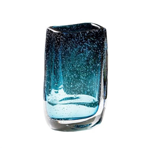 Vases Living Room Design Cristal Terrarium Decor Glass Flower Vase Aesthetic Transparant Luxury Minimalist Nordic Vase Flower Vase(Large)