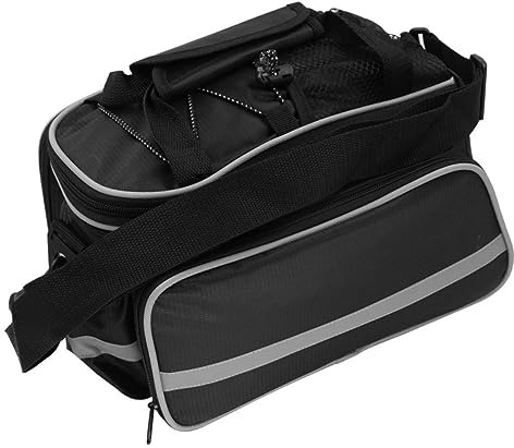 CORHAD Fahrradtasche für Gepäckträger mit Großem Fassungsvermögen aus Polyester Multi Taschen Design für Mountainbike Ausflüge und Lange Fahrten Zufällige Farbe
