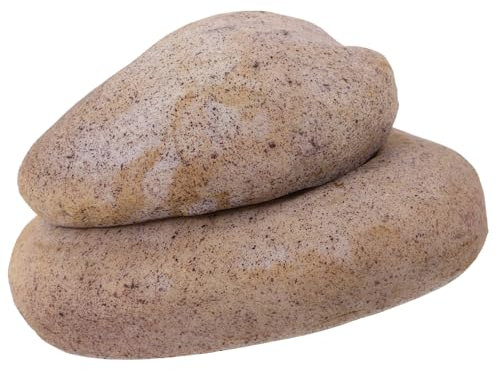 CIMAXIC Schlüsselversteck Für Den Hof Schlüsselaufbewahrungsbox Simulierte Steinstruktur Schlüsselaufbewahrungsbehälter