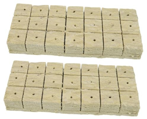 FONDOTIN 42 Pezzi Cubi Minerali Per Coltivazione Senza Blocchi Per Vivai Forniture Per Giardino