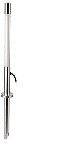 Lampenlux LED Aussenleuchte Asra Pollerleuchte Gartenlampe Erdspieß Wegeleuchte Poller Alu H 50cm 230V