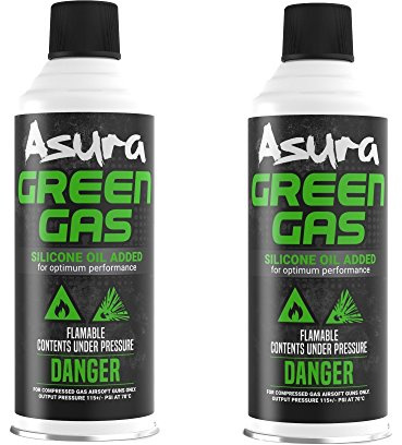 Asura Power Green Gas G-1000, Pack of 2
